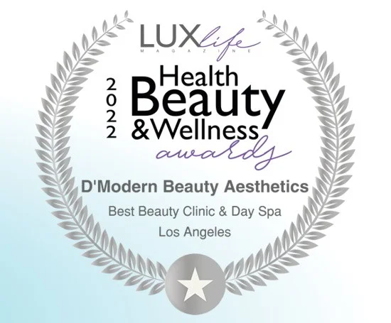 DModern Beauty LUXlife Health Beauty Spa Wellness Award